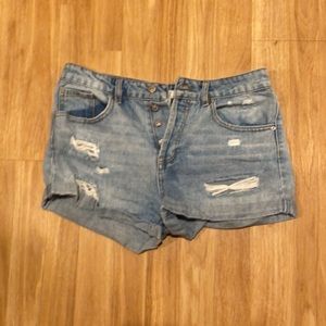 Forever 21 mom high waisted shorts
